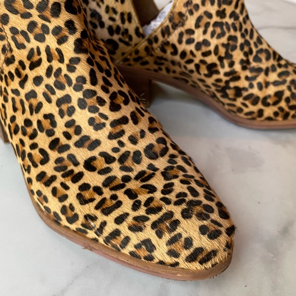 COCONUTS by Matisse Leopard Booties size 7.5 - Picture 3 of 4